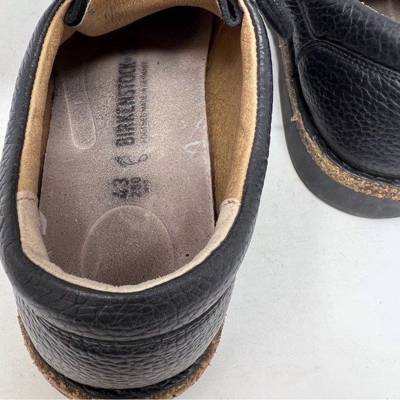 BIRKENSTOCK Pasadena Black Pebbled Leather Chukka Shoes Men’s Size 43 EU 10 US - Picture 5 of 9